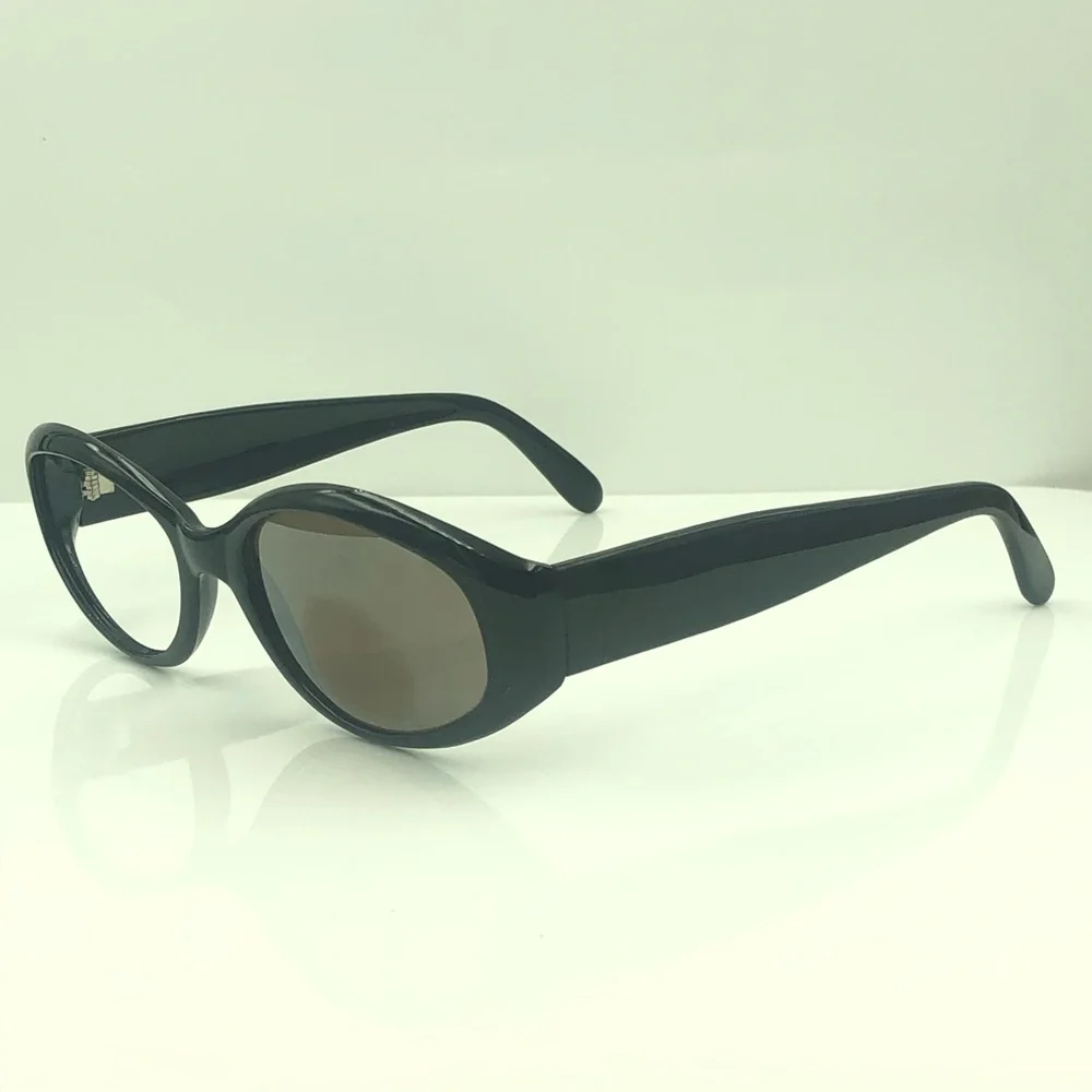 Black Oval Sunglasses Frames